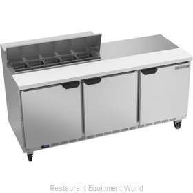 Beverage Air SPE72HC-10 Refrigerated Counter, Sandwich / Salad Top