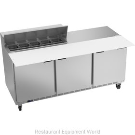 Beverage Air SPE72HC-10C Refrigerated Counter, Sandwich / Salad Top