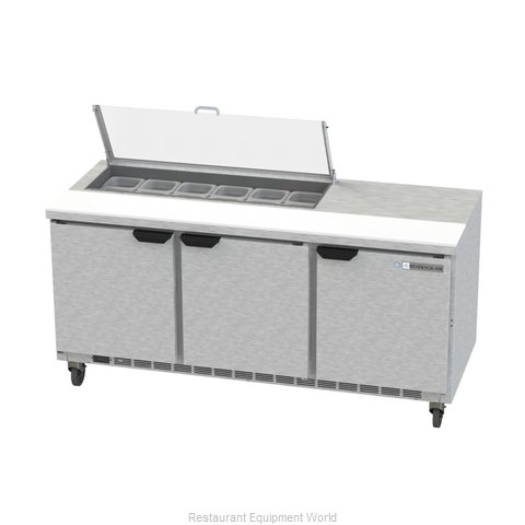 Beverage Air SPE72HC-12-CL Refrigerated Counter, Sandwich / Salad Top