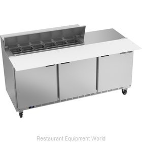 Beverage Air SPE72HC-12C Refrigerated Counter, Sandwich / Salad Top