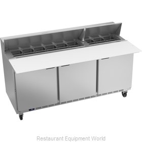 Beverage Air SPE72HC-18C Refrigerated Counter, Sandwich / Salad Top