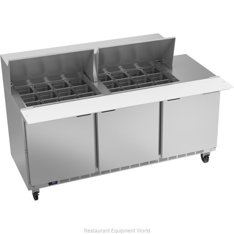 Beverage Air SPE72HC-24M Refrigerated Counter, Mega Top Sandwich / Salad Unit