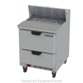 Beverage Air SPED27HC-B Refrigerated Counter, Sandwich / Salad Top