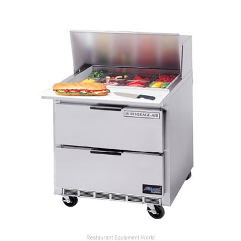 Beverage Air SPED36-12M Refrigerated Counter, Mega Top Sandwich / Salad Unit