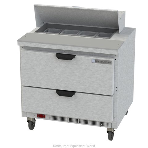Beverage Air SPED36HC-08-2 Refrigerated Counter, Sandwich / Salad Top