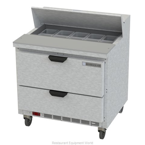 Beverage Air SPED36HC-10-2 Refrigerated Counter, Sandwich / Salad Top