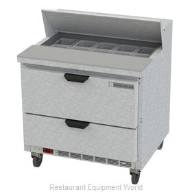 Beverage Air SPED36HC-10-2 Refrigerated Counter, Sandwich / Salad Top