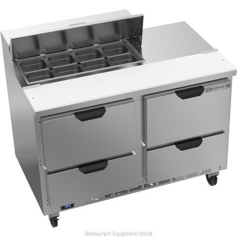 Beverage Air SPED48HC-08-4 Refrigerated Counter, Sandwich / Salad Top