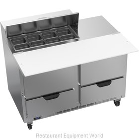 Beverage Air SPED48HC-08C-4 Refrigerated Counter, Sandwich / Salad Top