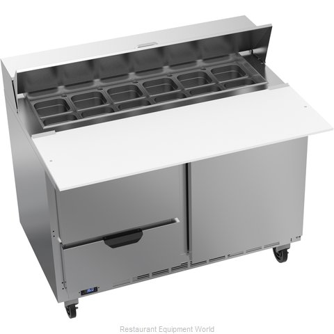 Beverage Air SPED48HC-12C-2 Refrigerated Counter, Sandwich / Salad Top