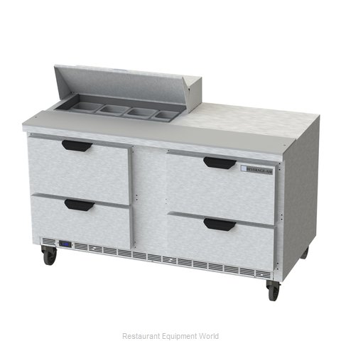 Beverage Air SPED60HC-08-4 Refrigerated Counter, Sandwich / Salad Top