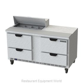 Beverage Air SPED60HC-08-4 Refrigerated Counter, Sandwich / Salad Top