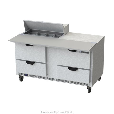 Beverage Air SPED60HC-08C-4 Refrigerated Counter, Sandwich / Salad Top