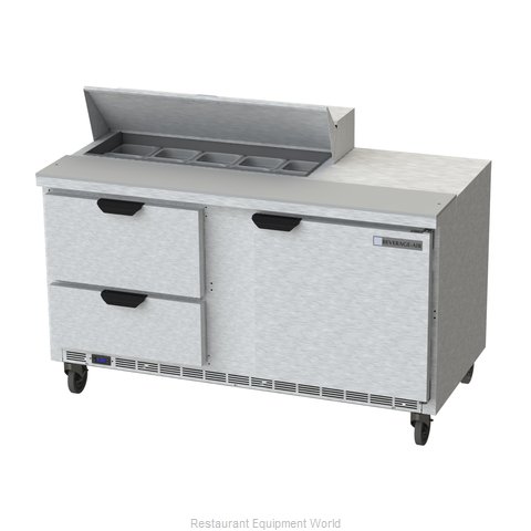Beverage Air SPED60HC-10-2 Refrigerated Counter, Sandwich / Salad Top