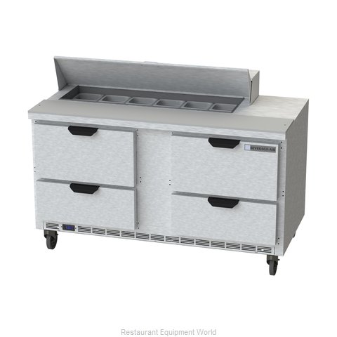 Beverage Air SPED60HC-12-4 Refrigerated Counter, Sandwich / Salad Top