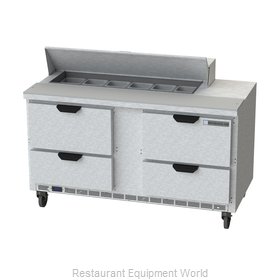 Beverage Air SPED60HC-12-4 Refrigerated Counter, Sandwich / Salad Top