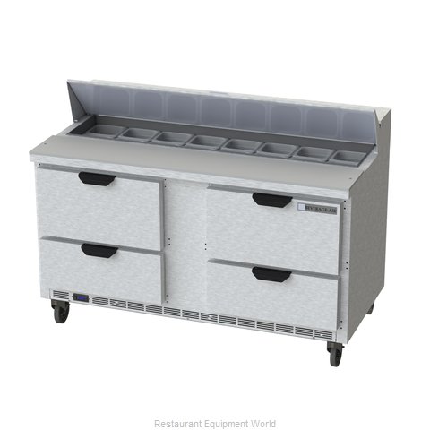 Beverage Air SPED60HC-16-4 Refrigerated Counter, Sandwich / Salad Top