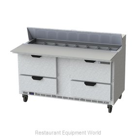 Beverage Air SPED60HC-16C-4 Refrigerated Counter, Sandwich / Salad Top