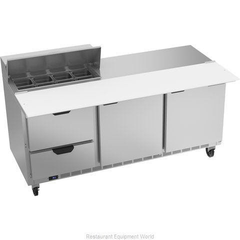 Beverage Air SPED72HC-08C-2 Refrigerated Counter, Sandwich / Salad Top (Magnified)