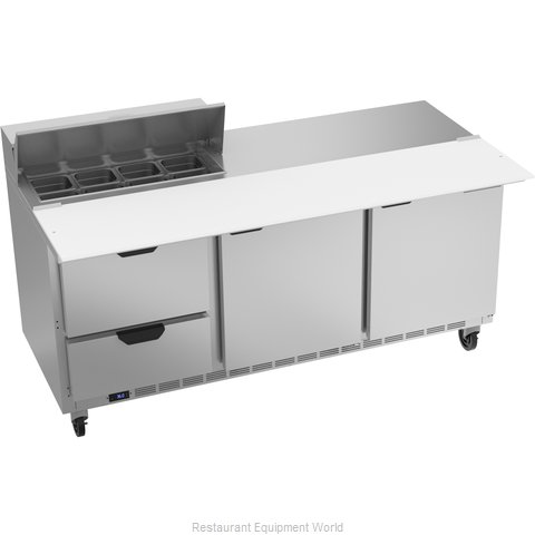 Beverage Air SPED72HC-08C-2 Refrigerated Counter, Sandwich / Salad Top