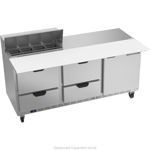 Beverage Air SPED72HC-08C-4 Refrigerated Counter, Sandwich / Salad Top