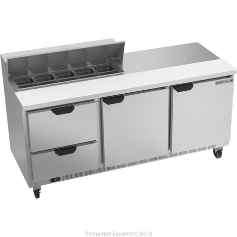 Beverage Air SPED72HC-10-2 Refrigerated Counter, Sandwich / Salad Top (Magnified)