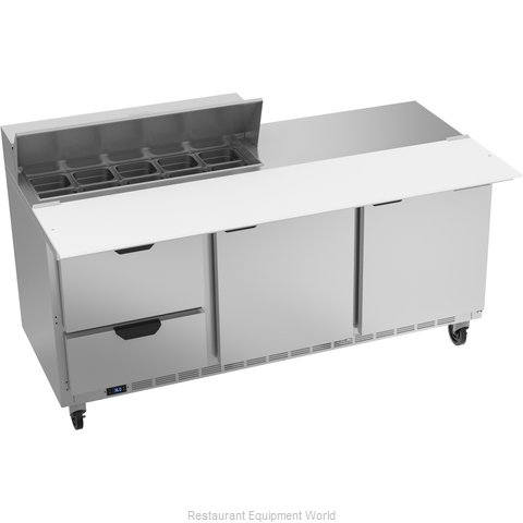 Beverage Air SPED72HC-10C-2 Refrigerated Counter, Sandwich / Salad Top