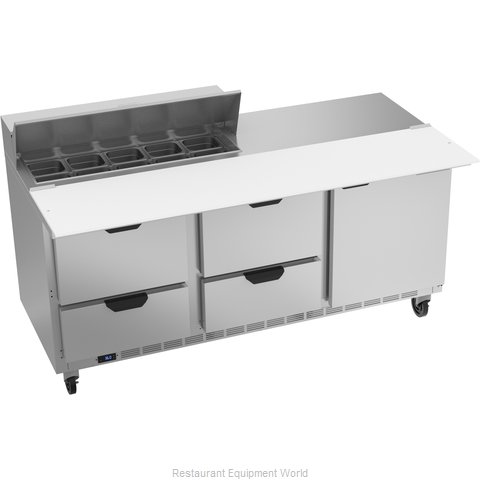 Beverage Air SPED72HC-10C-4 Refrigerated Counter, Sandwich / Salad Top (Magnified)