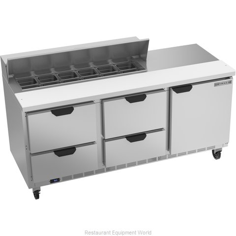 Beverage Air SPED72HC-12-4 Refrigerated Counter, Sandwich / Salad Top