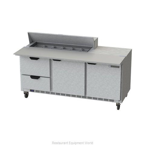 Beverage Air SPED72HC-12C-2 Refrigerated Counter, Sandwich / Salad Top