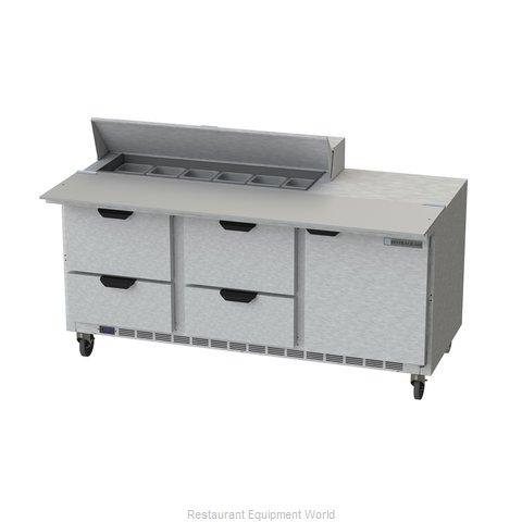 Beverage Air SPED72HC-12C-4 Refrigerated Counter, Sandwich / Salad Top