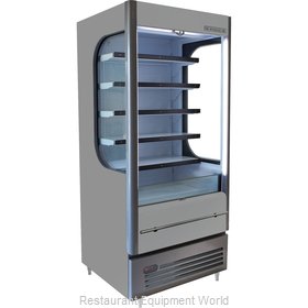 Beverage Air VMHC-12-1-G Merchandiser, Open Refrigerated Display