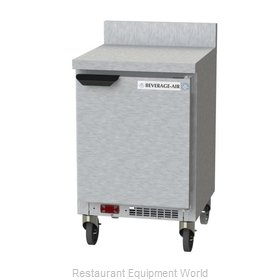 Beverage Air WTF20HC-FIP Freezer Counter, Work Top