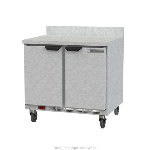 Beverage Air WTF36AHC-FIP Freezer Counter, Work Top