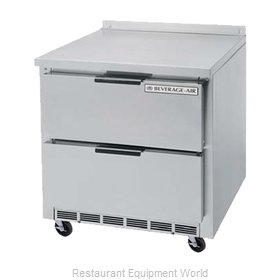 Beverage Air WTFD36AHC-2 Freezer Counter, Work Top