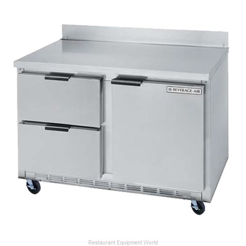 Beverage Air WTFD48A-2 Freezer Counter, Work Top