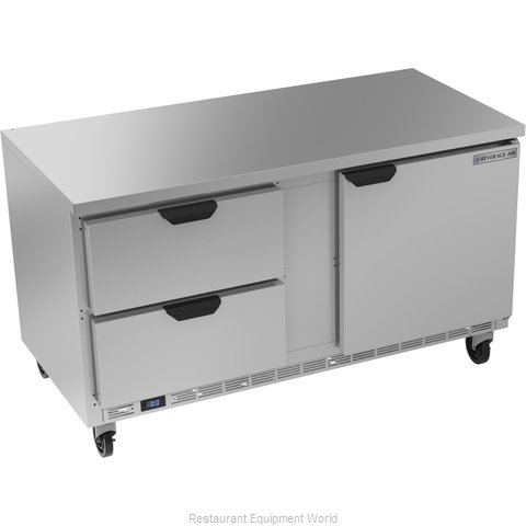 Beverage Air WTFD60AHC-2-FLT Freezer Counter, Work Top