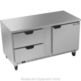 Beverage Air WTFD60AHC-2-FLT Freezer Counter, Work Top