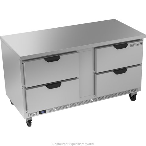 Beverage Air WTFD60AHC-4-FLT Freezer Counter, Work Top