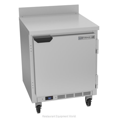 Beverage Air WTR27HC Refrigerated Counter, Work Top (Magnified)