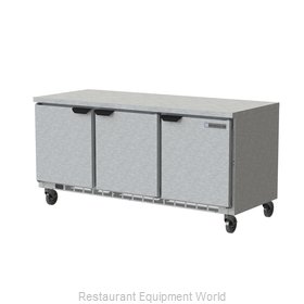 Beverage Air WTR72AHC-FLT Refrigerated Counter, Work Top