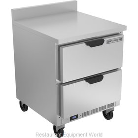 Beverage Air WTRD27AHC-2-FIP Refrigerated Counter, Work Top