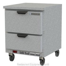 Beverage Air WTRD27AHC-2-FLT Refrigerated Counter, Work Top