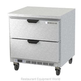 Beverage Air WTRD32AHC-2-FLT Refrigerated Counter, Work Top