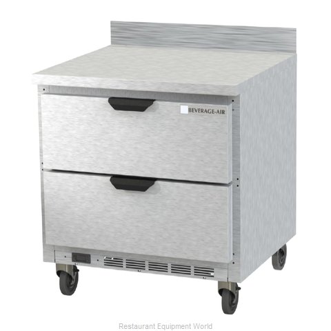 Beverage Air WTRD32AHC-2 Refrigerated Counter, Work Top