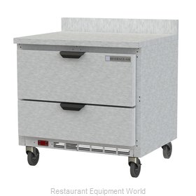 Beverage Air WTRD36AHC-2-FIP Refrigerated Counter, Work Top