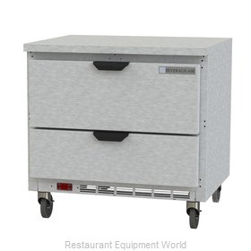 Beverage Air WTRD36AHC-2-FLT Refrigerated Counter, Work Top