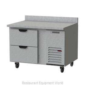 Beverage Air WTRD46AHC-2 Refrigerated Counter, Work Top