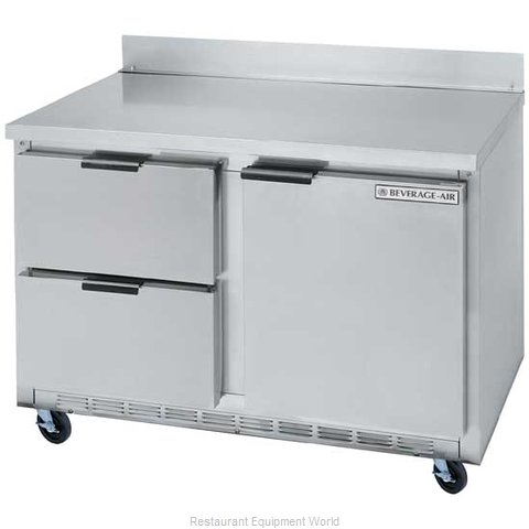 Beverage Air WTRD48A-2 Refrigerated Counter, Work Top