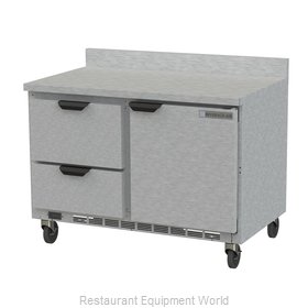 Beverage Air WTRD48AHC-2-FIP Refrigerated Counter, Work Top